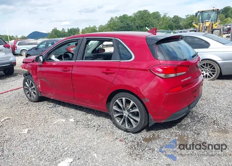 2018 Hyundai Elantra Gt from USA, damaged, VIN KMHH35LE1JU030676